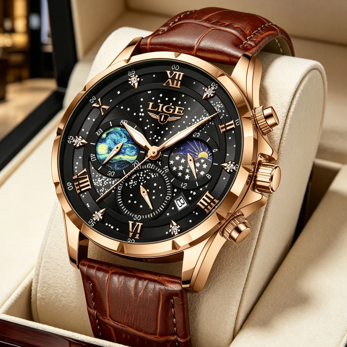 Smartwatch Army Watches For Men - LIGE 2026 Top Luxury Brand Men
