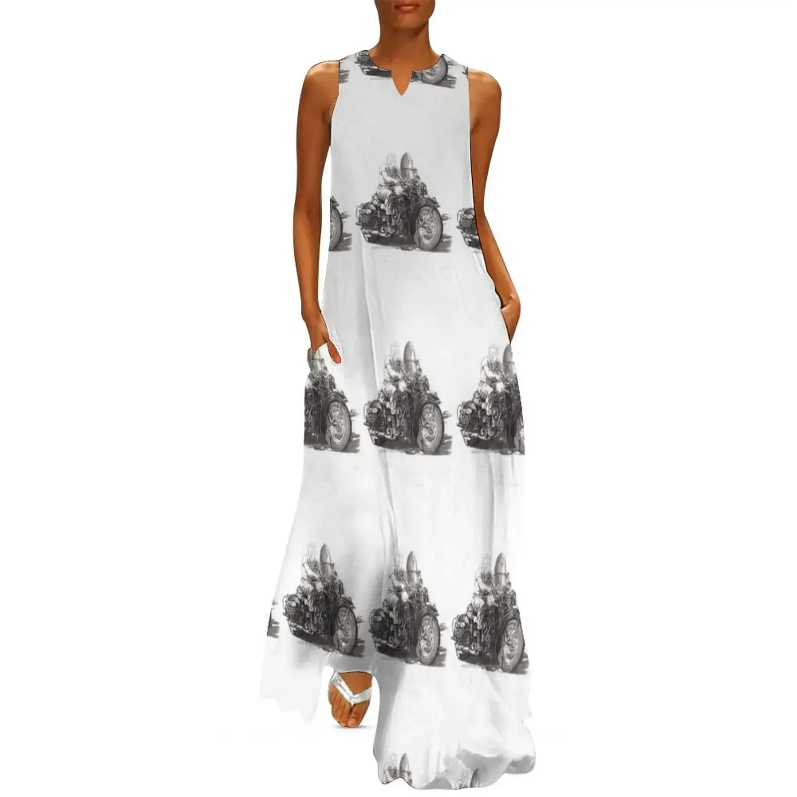 

Copper Long Dress elegant chic women dresses promotion dress elegant women's dresses sale dresses women summer 2025 Dress