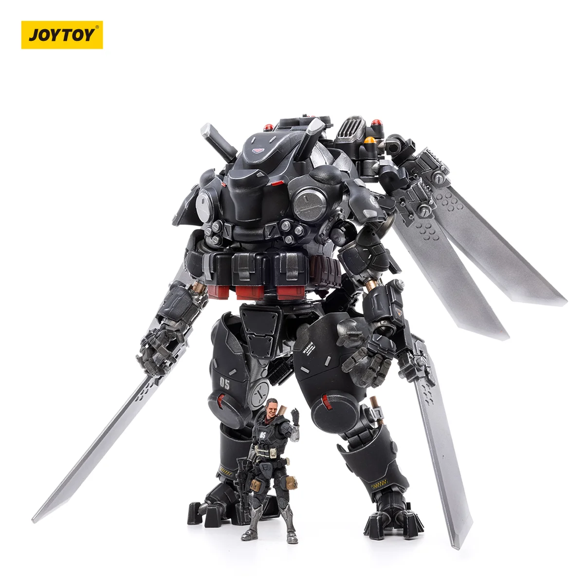 Joytoy 1/25 Actiefiguur Mecha Ijzeren Kraanwagen 01 Tot 08 Combat Mecha Collectie Model Speelgoed Verjaardagscadeaus Gratis Verzending