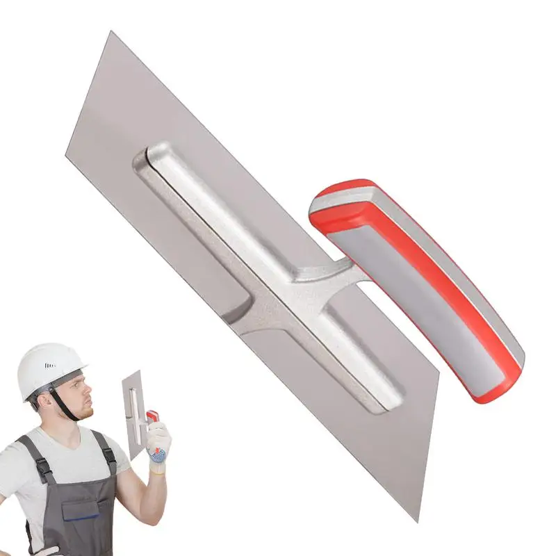 Plastering Trowel Cement Trowel Drywall Trowel for Plastering Scraping Drywall Plastering Construction Flooring Finishing