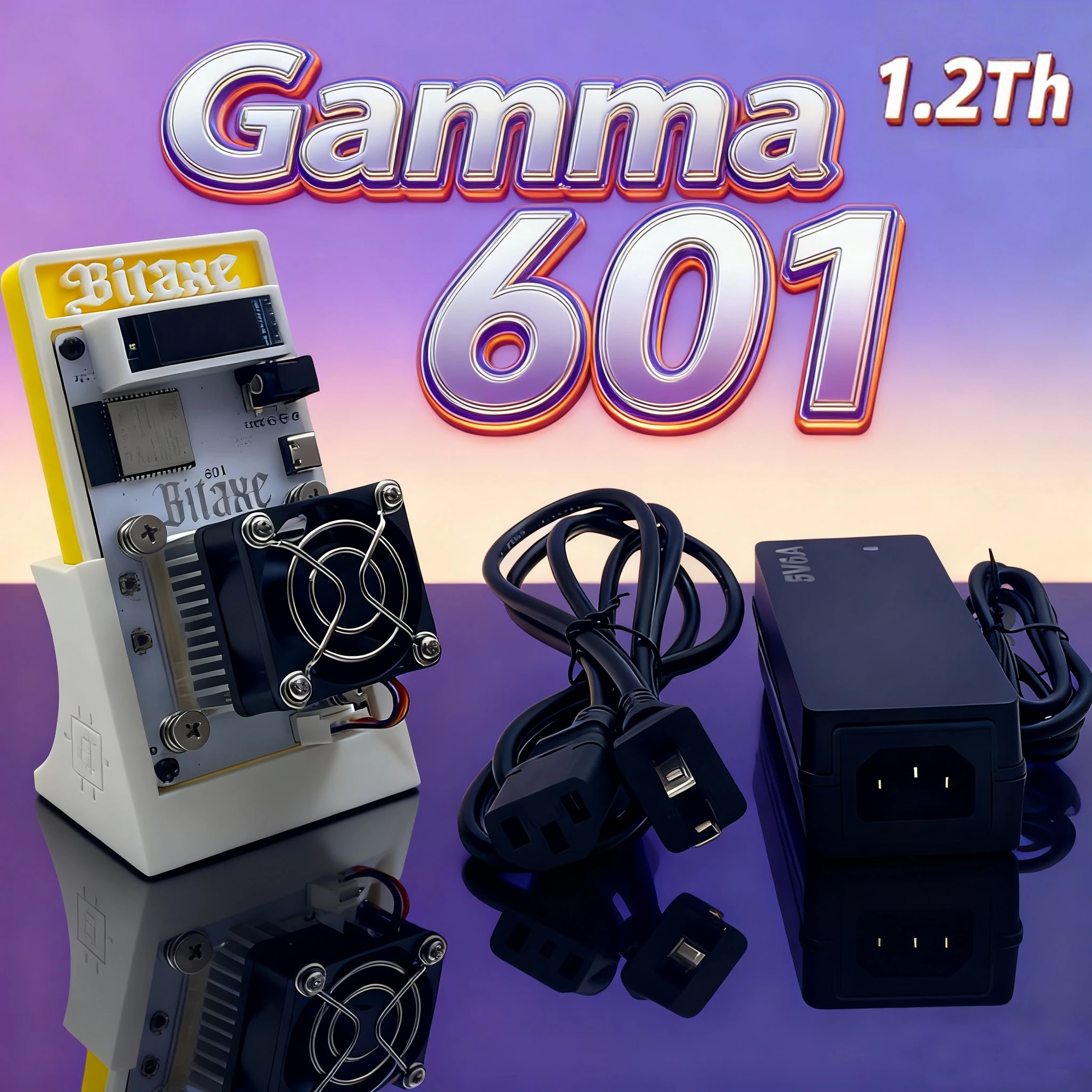 Gamma 601 1.2TH/S 18W من S21 Pro Solo Mining Bitcoin Miners BTC Crypto للمنزل مع PSU