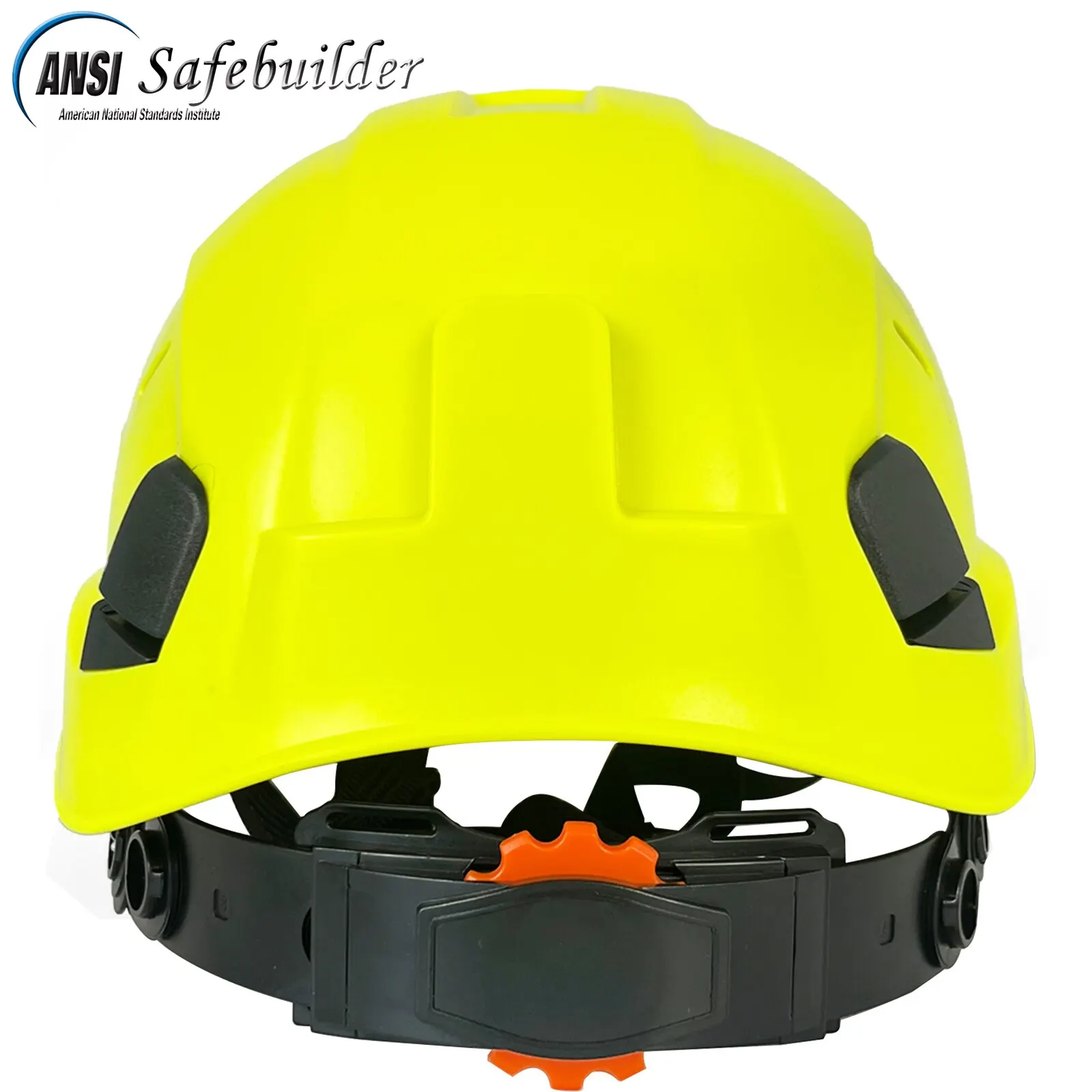 CE Safety Helmet Hard Hat with Visor Clear & Tinted Adjustable Vented ABS Work Helmet 6-Point Suspension ANSI Z89.1 Approved