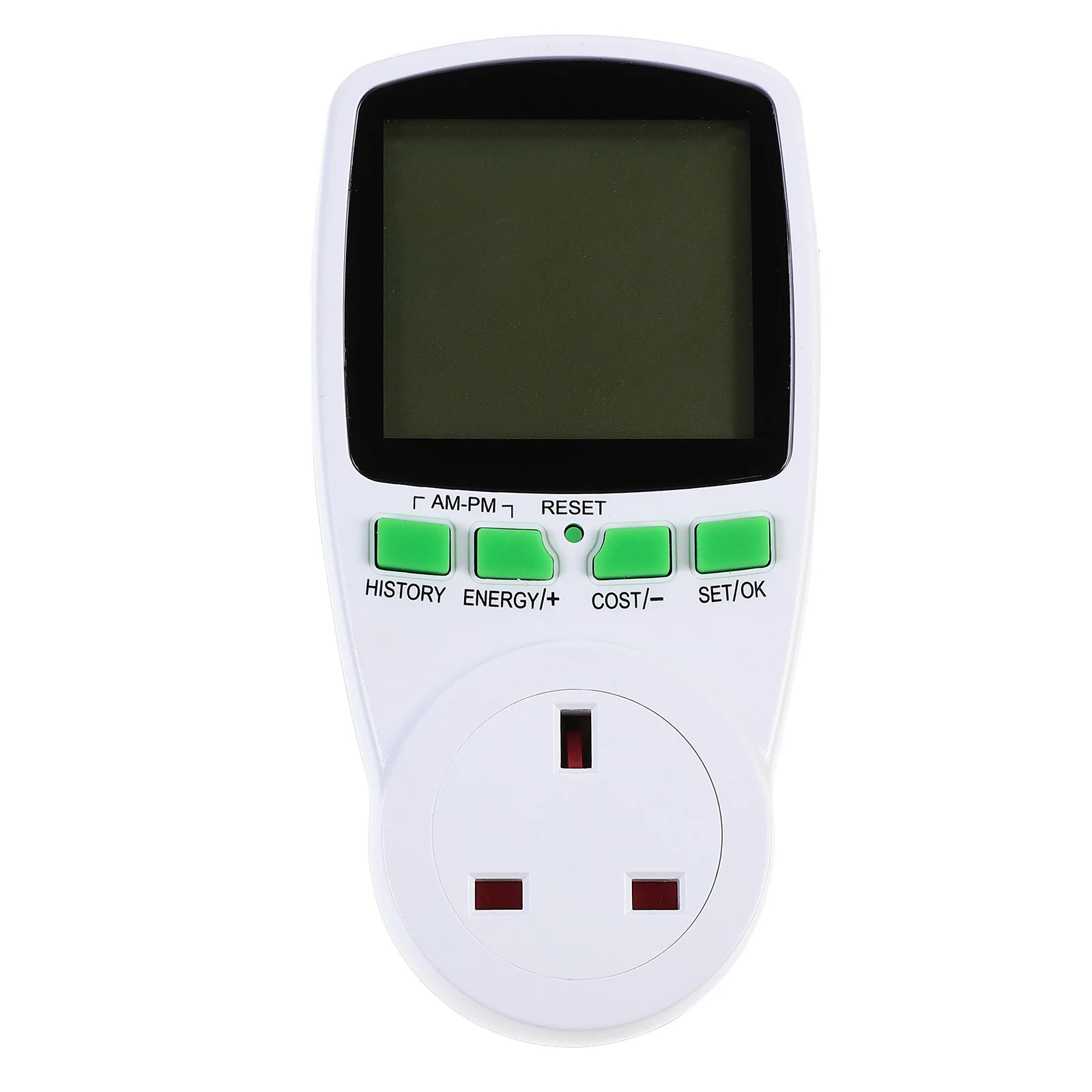 

Adapter Digital LCD Energy Meter for Electricity Usage Monitor Plug Uk Watt Meter with Voltage and