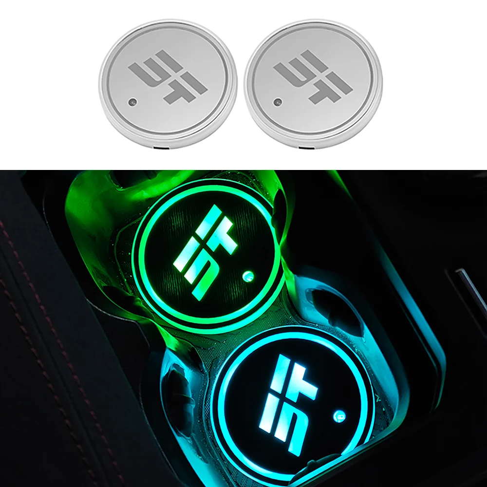 

Water Cup Lamp Night Light Sensor Breathing Water Cup Pad Lamp Interior Ambient Light Accessories For Chery Jetour Traveler T2