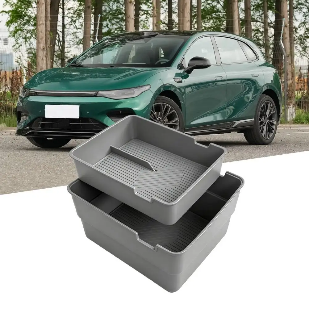 Zentrale Aufbewahrungsbox für Leapmotor Lafa5 B05 Mittelkonsole Organizer-Ablage Armlehnenfach Schublade Zubehör – Detail 2