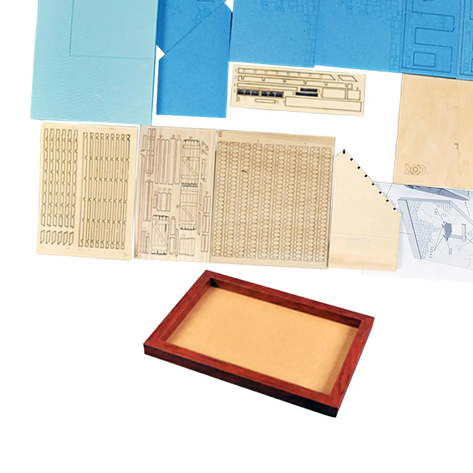 1/35 rounds House Unpainted Crafts Unassembly Layout di scena di guerra in miniatura fai da te