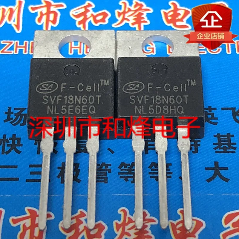 Free shipping  SVF18N60T  TO-220 600V 18A       10PCS