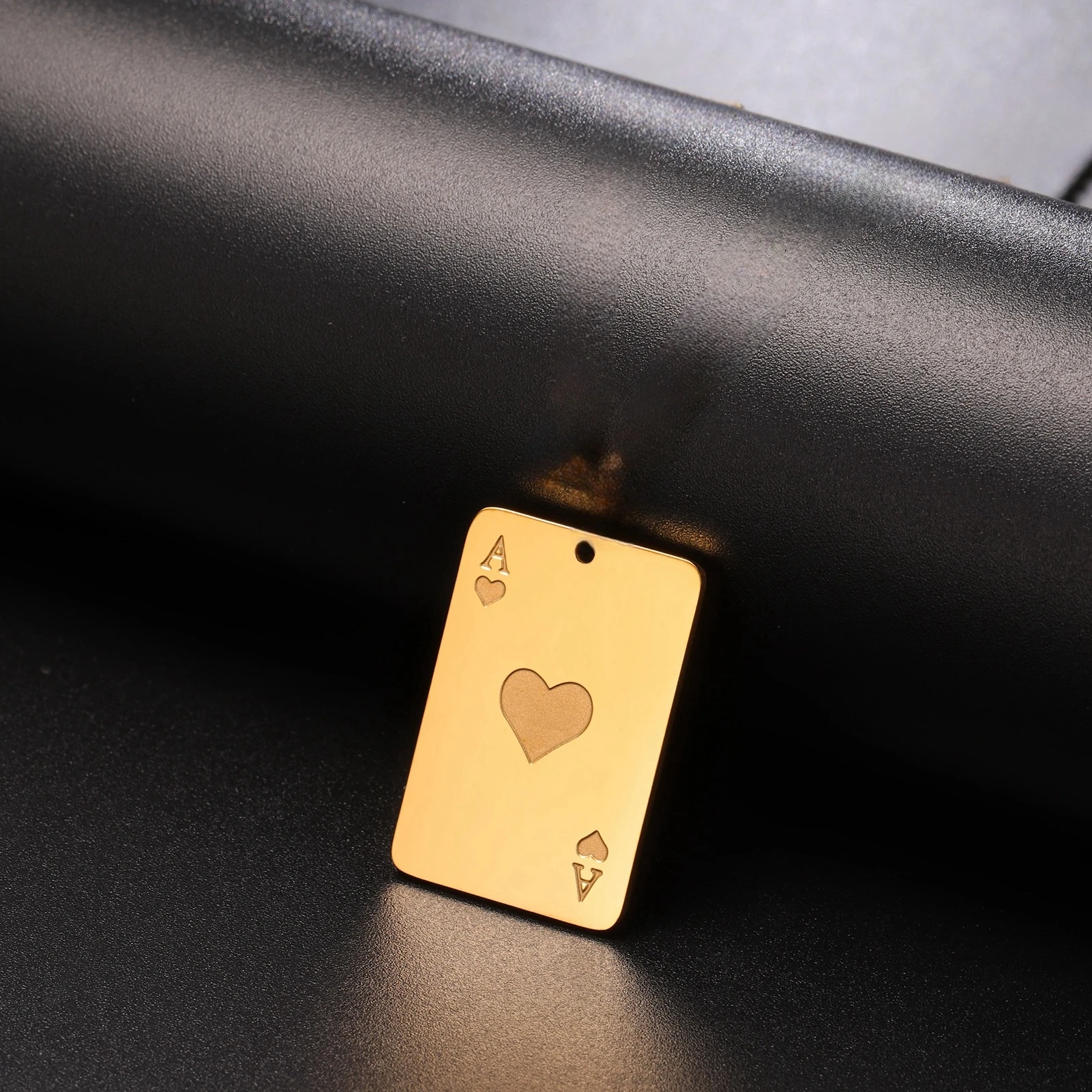 Креативный-кулон-из-нержавеющей-стали-для-покера-брелок-ожерелье-серьги-комплект-ювелирных-изделий-подарки-унисекс-аксессуары-«сделай-сам»-оптовая-продажа