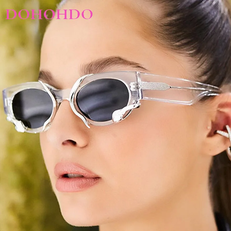 

Punk Y2K Fashion Women's Sunglasses Luxury Brand Design Men's Sun Glasses Summer Party Street Photography Eyewear UV400 Lentes