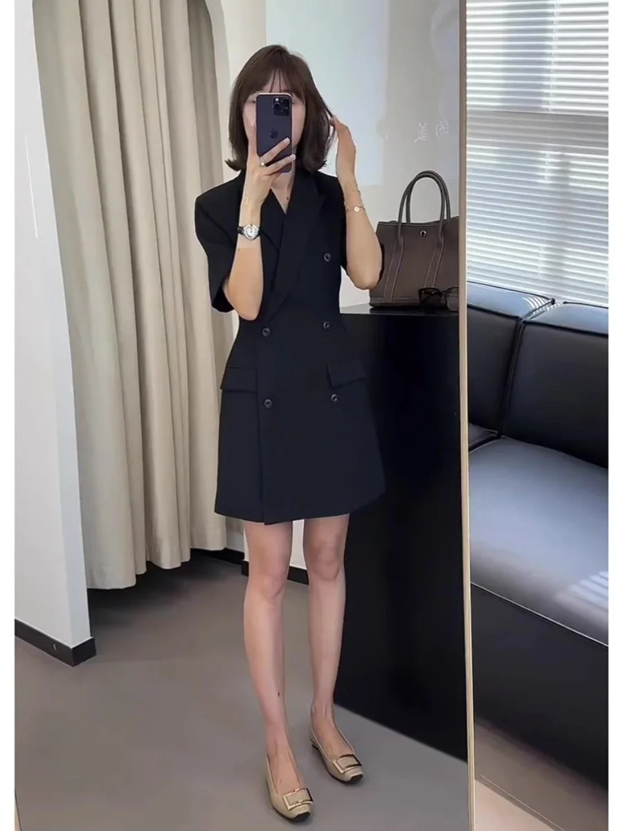 ele-bla-dr-women's-suiting-high-end-premium-feel-summer-2025-new-arrival-fragile-sle-faionable-gown