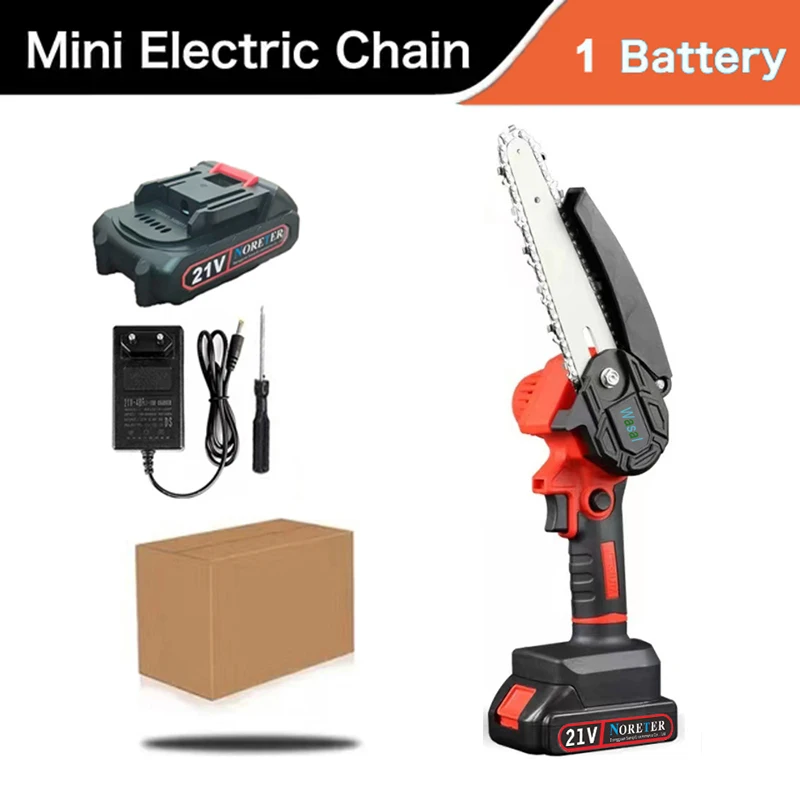 6 Inch Electric Saw with Indicator One Battery Garden Handheld Logging Chainsaw Makita 18V Battery Wood Power Tool