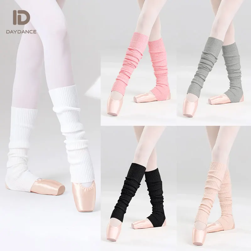 Women Girls Ballet Leg Warmers Knitted Socks Ballet Socks Ballet Stockings Yoga Socks Daily Wear Gym Fitness Dance Socks