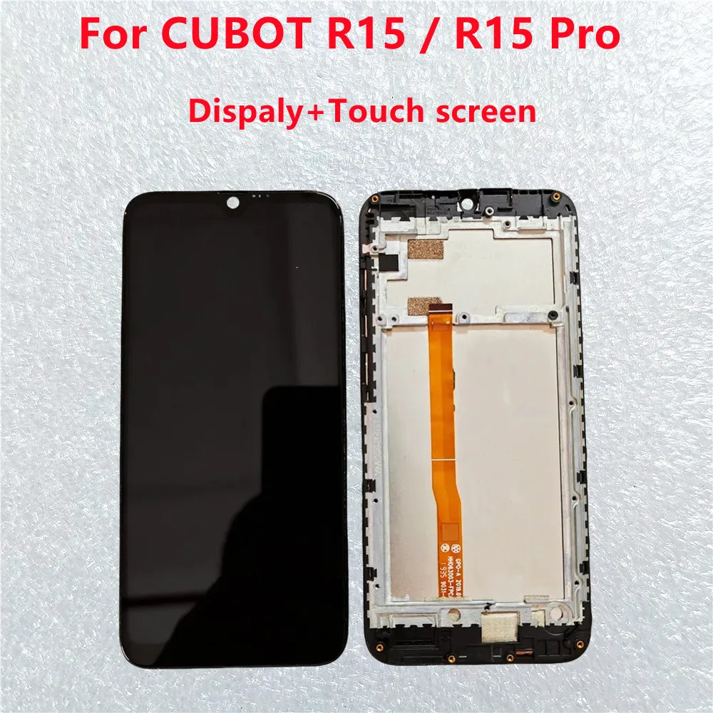 For Cubot R15 LCD & Touch Screen Digitizer Cubot R15 Pro Display Screen Module Accessories Assembly Replacement