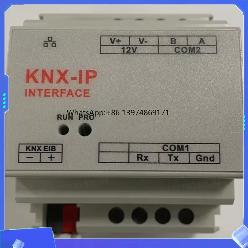 KNX IP Router Gateway Interface Downloader Module for Smart Home Automation System