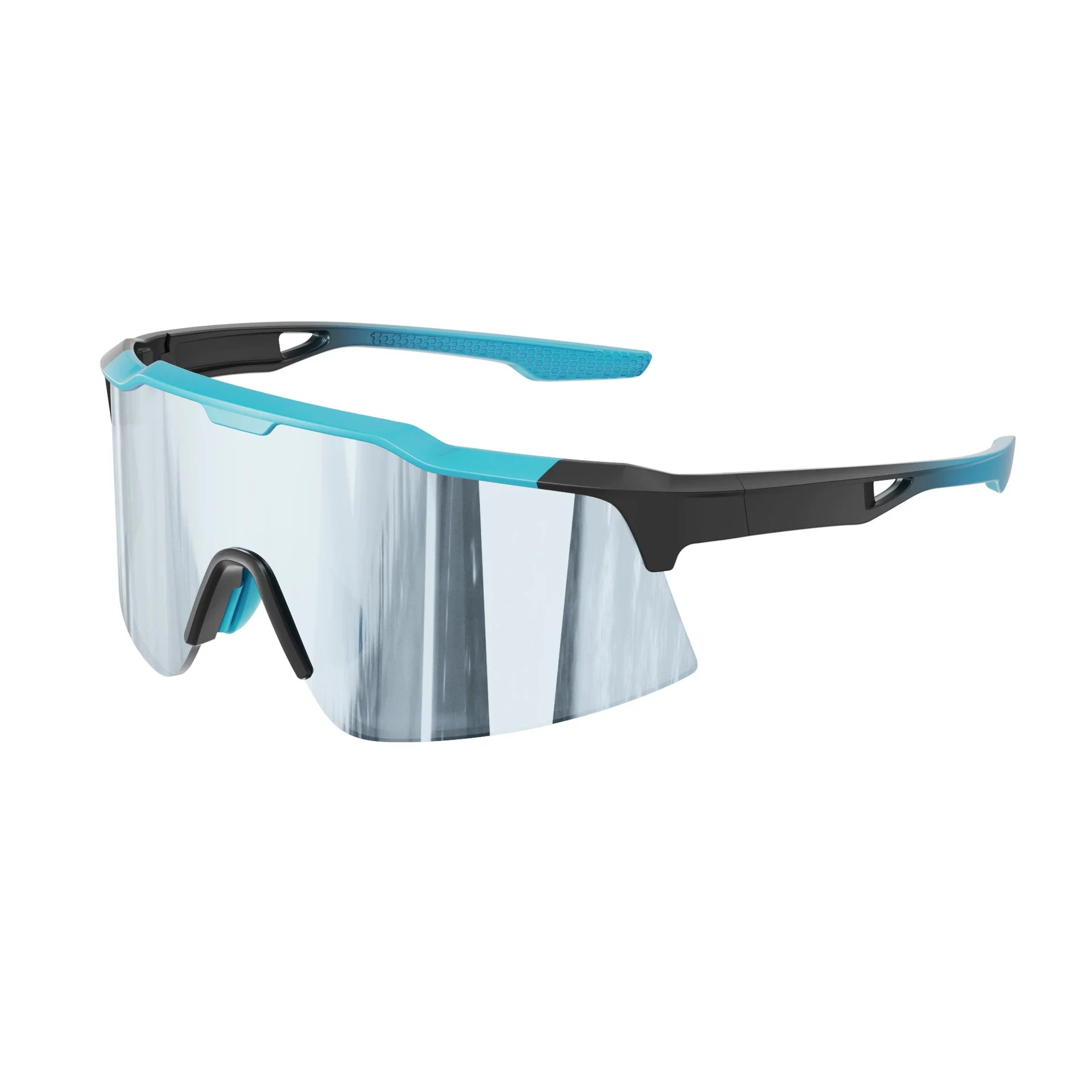 2025 New Men's Photochromic UV Resistant Outdoor Cycling Glasses Women's High-Definition Anti Glare Outdoor Cycling Sunglasses