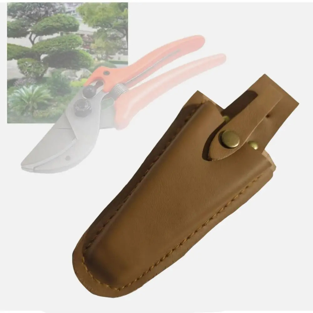 

Прочная кожаная сумка для инструментов для обрезки, портативная пряжка, поясной держатель для электрика, плоскогубцы, сумка для хранения, садоводство