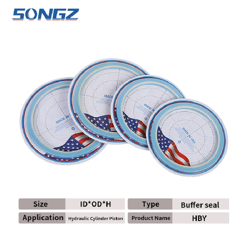 Best Quality Hydraulic HBY Cushion Seal 90*105.5*6.3 Buffer Ring HBY Seals