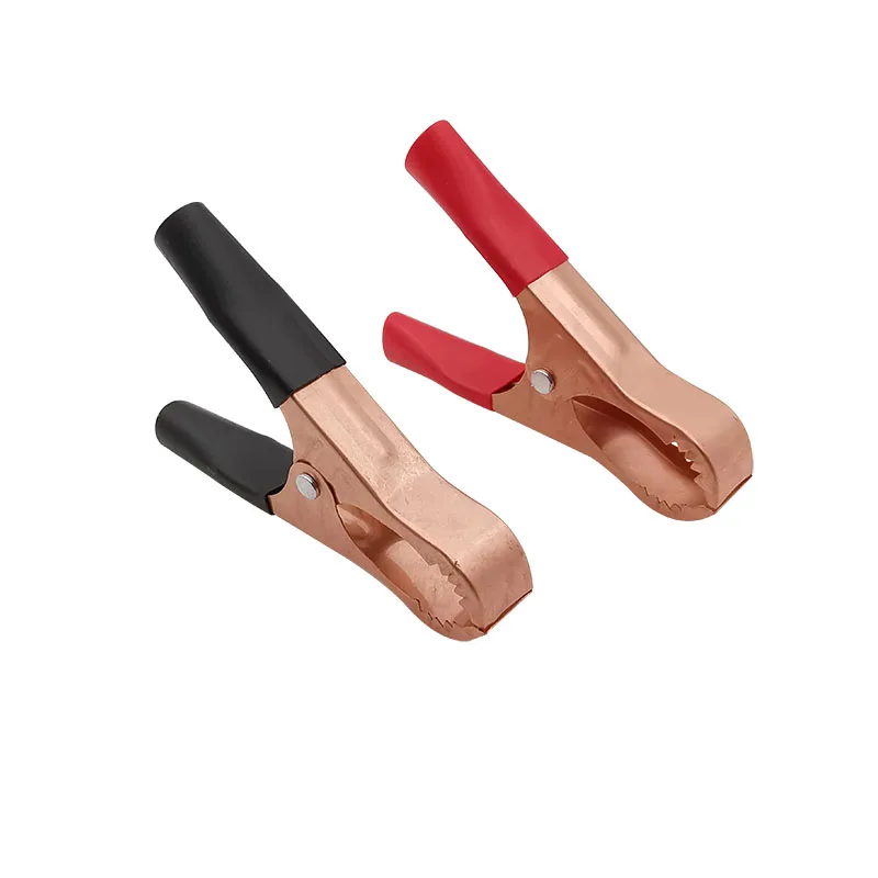 5/10Pairs Red Black Alligator Clips Crocodile Clamp Car Van Battery Test Lead Clip Connector