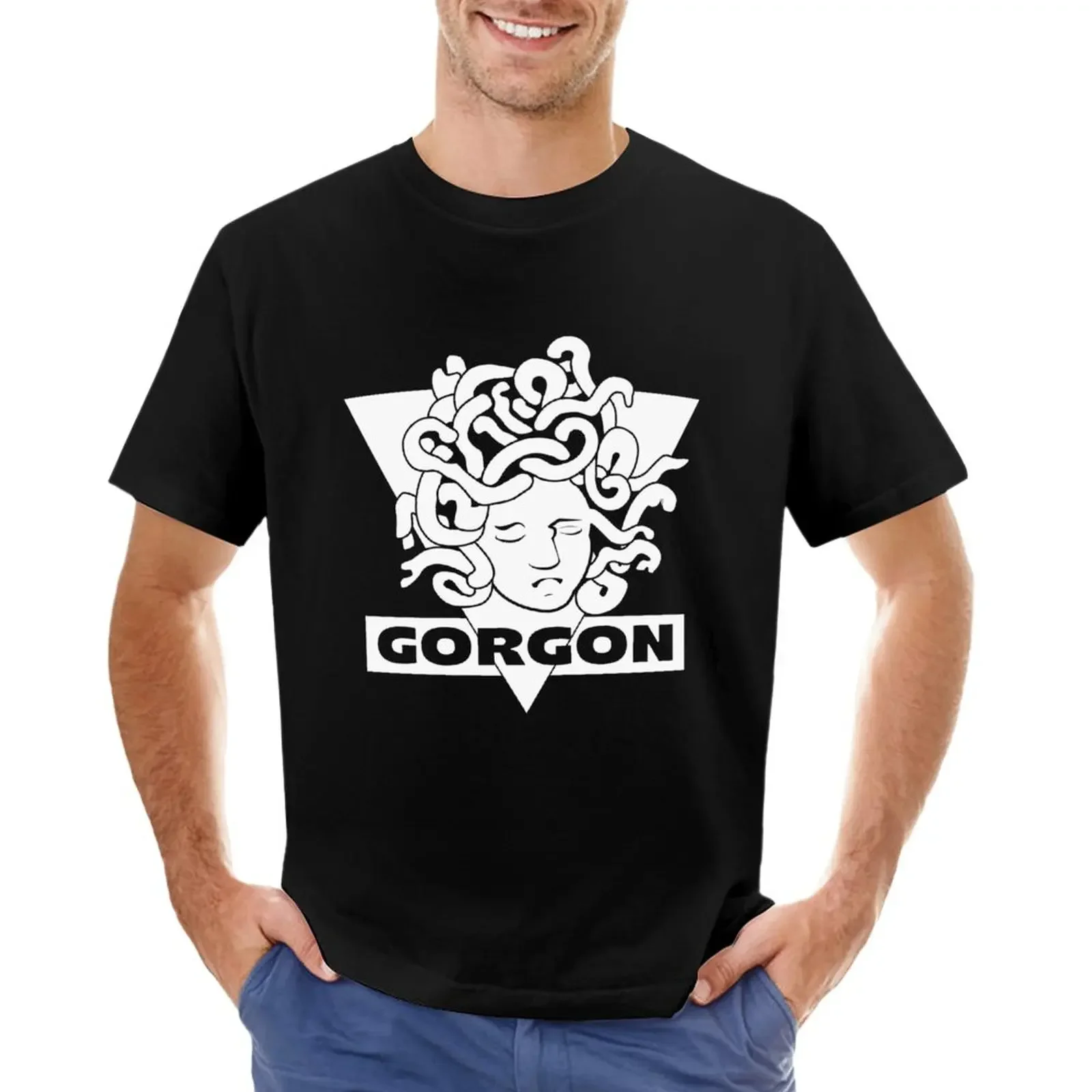 007 - Gorgon T-Shirt cute clothes quick-drying mens clothes