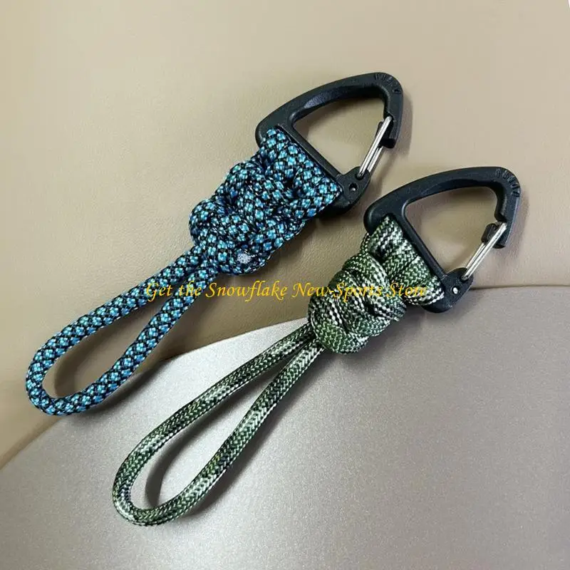 E56D 10LOTS CARABINER مفاتيح مفاتيح عالية القوة المظلات الملونة carabiner carabiner