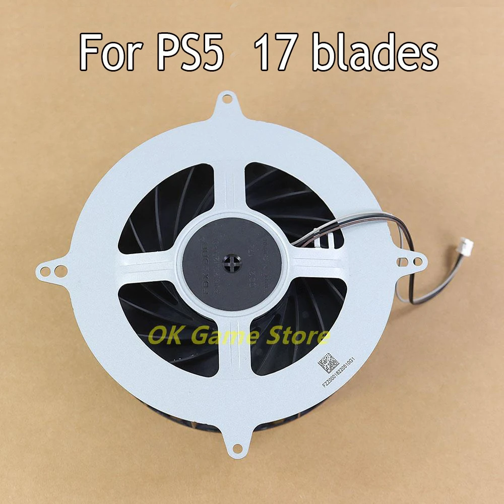 

3pcs Made in China Internal Cooling Fan Replacement Repair for Sony PlayStation 5 PS5 17 blades Fan Foxconn