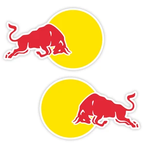 غاضب الثور ذاتية اللصق PVC ملصق للسيارة ، ذاتي اللصق ، مقاوم للماء ، ديكورات للمصد ، النافذة الخلفية ، كمبيوتر محمول ، CS-11248 # أفضل 10 مبيعات ملصقات Stihl - رقم 9