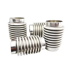 45mm/51mm/57mm/63mm/76mm/89mm Auto Uitlaat flexibele Pijp Uitlaat Flex Connector Leidingen Balg Universeel Duurzaam Roestvrij Staal