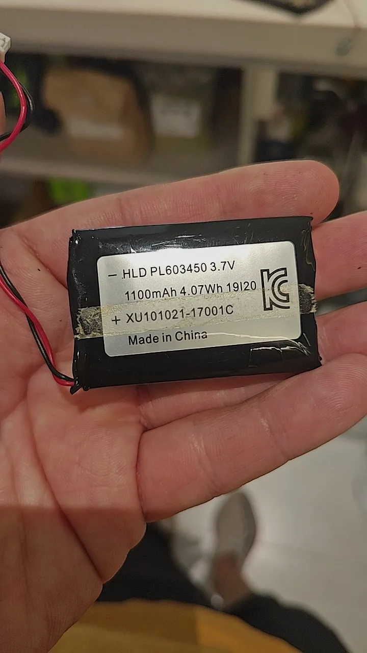 buy more will cheap Brand new genuine 603450 1100MAH with flat head charging 3.7V line capacity and protection board