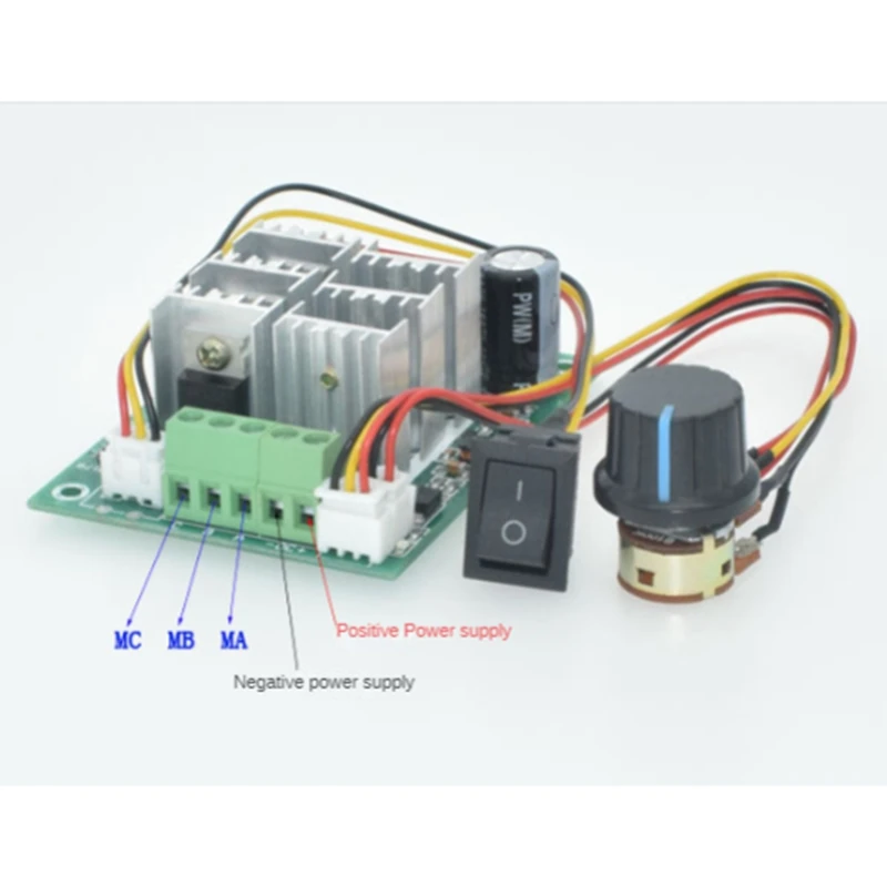 DC 5-36V Motor Speed Control PWM Motor Speed Controller Switch 15A Current Voltage Regulator Drive Module