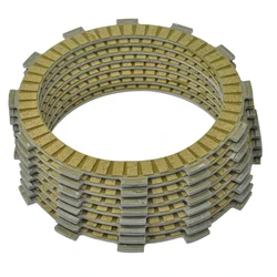 8PC Motorcycle Friction Clutch Disc Plates For Suzuki RM250 Champion 88-91 94-95 RMX250 89-91 94-00 LT500R Quadracer 500 87-90