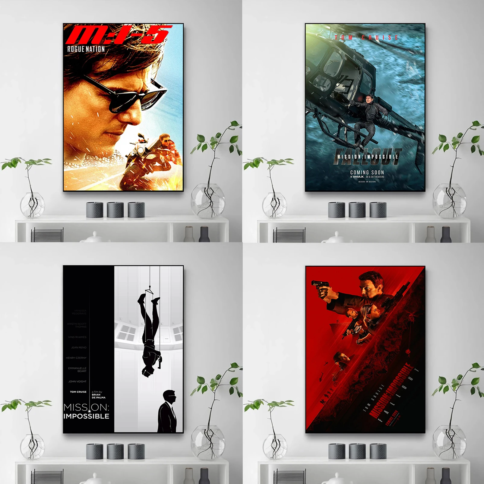 

Mission: Impossible Movie Wall Decoration for Home Decorations Canvas Poster Decorative Painting Room Decor Art Posters Prints