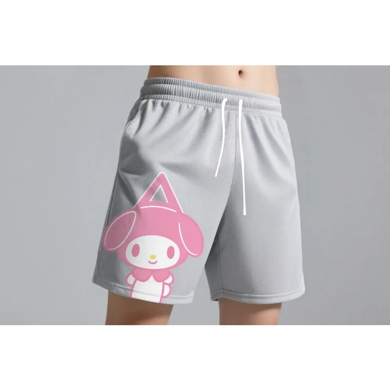 

MOTO-Летние повседневные шорты Sanrio для взрослых с героями мультфильмов, быстросохнущие и удобные спортивные стили