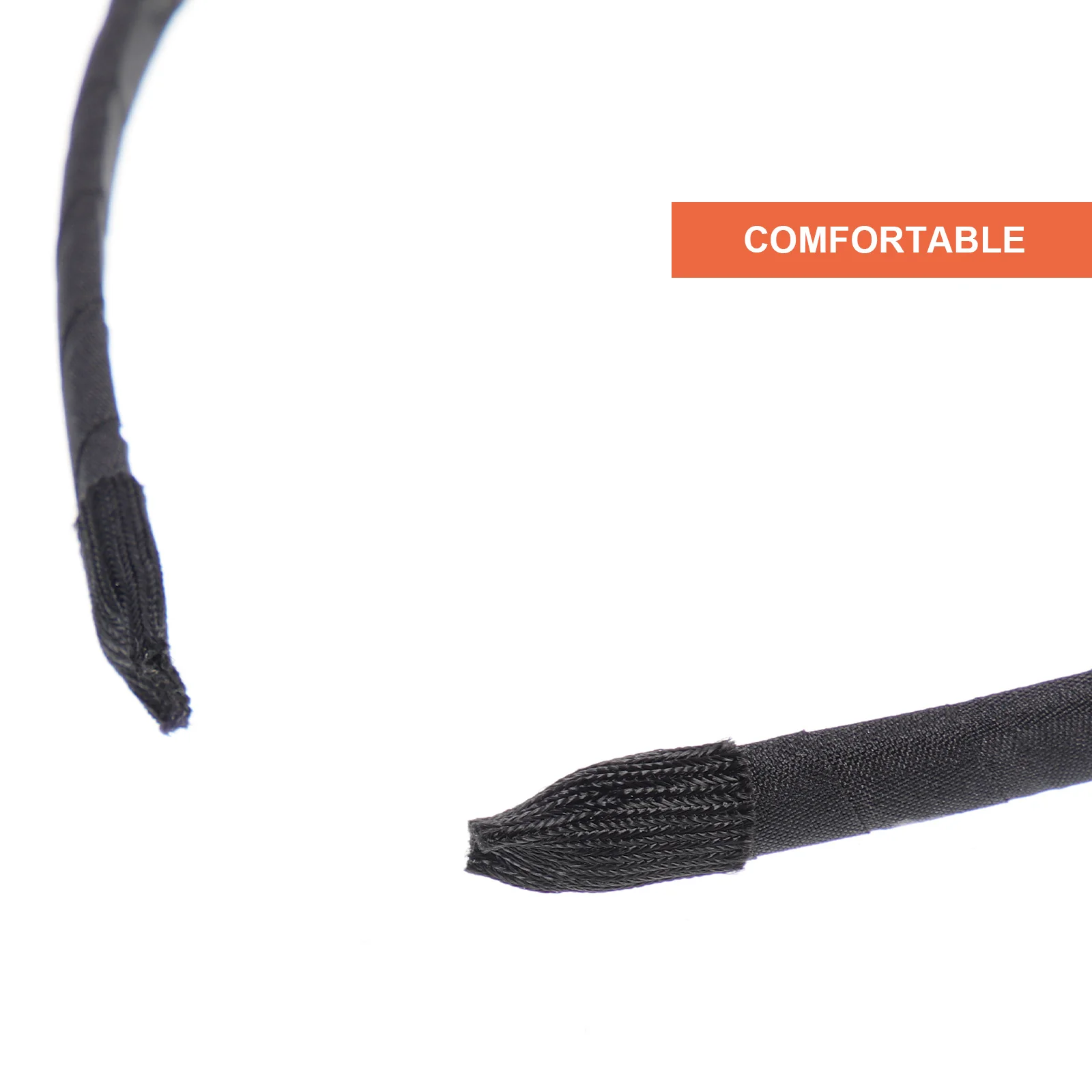 

18Pcs Fine Hair Hoops with Teeth Comb Thin Cloth Headbands for Women Girls Universal Non Slip Hair Supply Lightweight Party