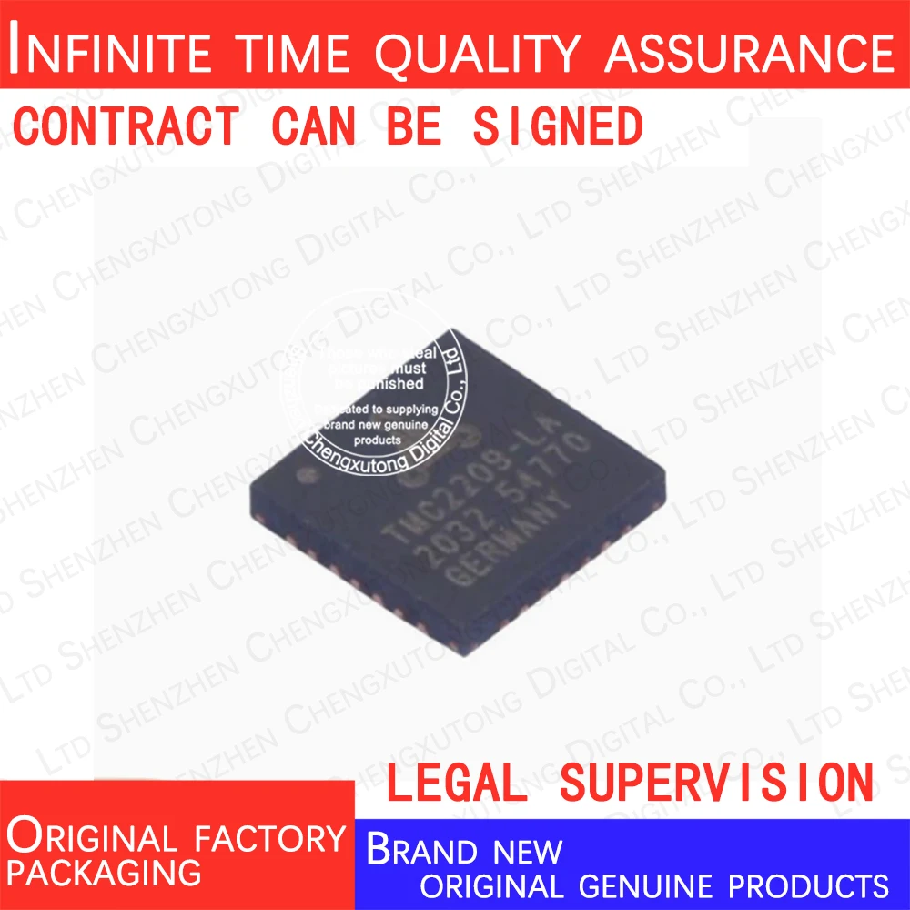 

2pcs/lot TMC2209-LA QFN 100% genuine stock in brand new original packaging