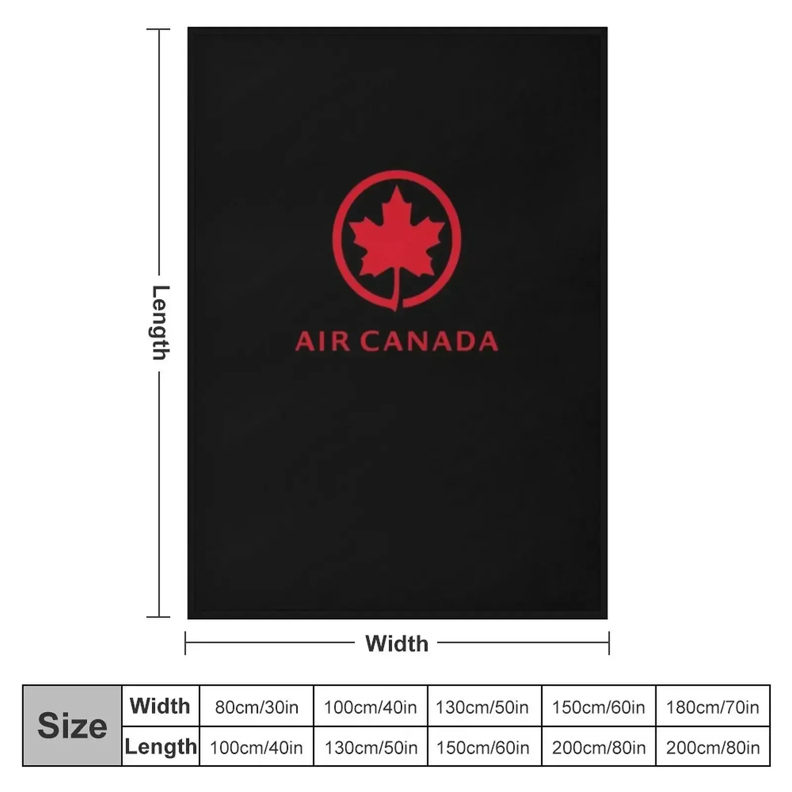 BEST SELLER - Air Canada Merchandise Essential T-Shirt Throw Blanket Thin Thermal Blankets Sofas Of Decoration Blankets