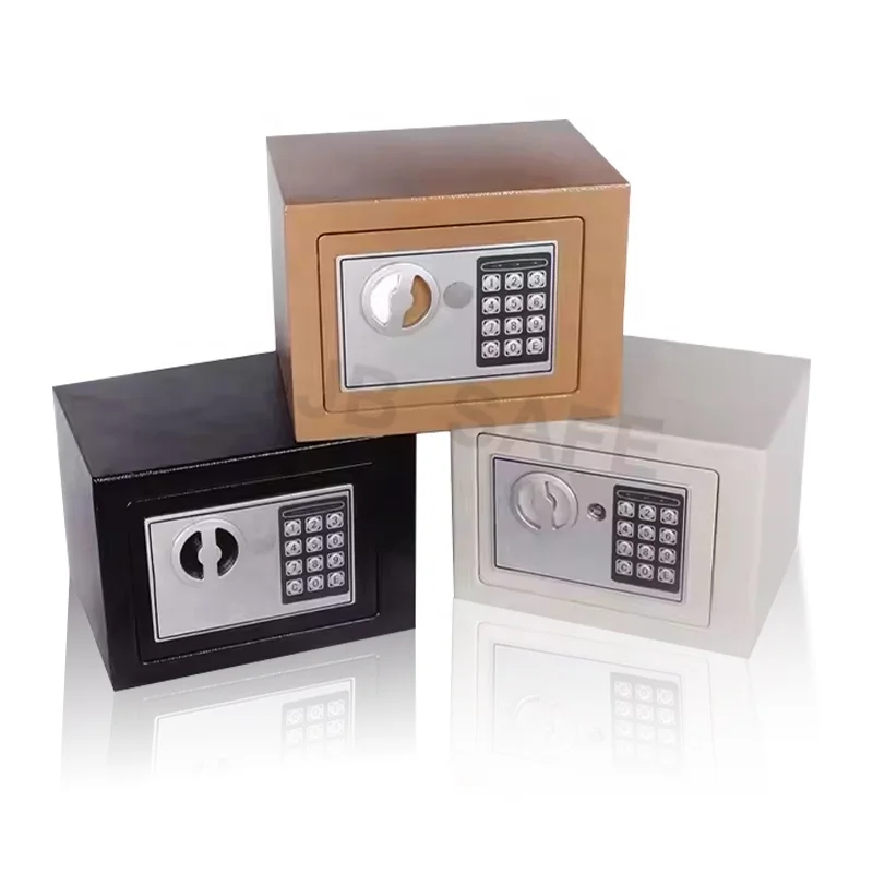 Hot Sale Black Mini Safe Deposit Value Safe