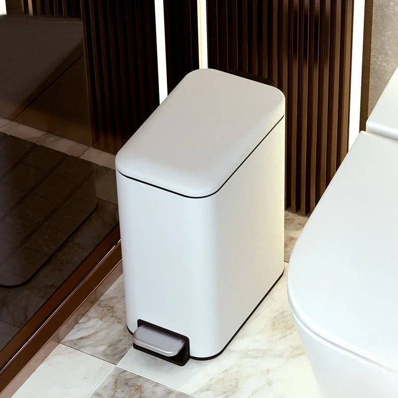 Waste Bins Food Waste Pedal Trash Can Recycle Garbage Litter Bins Kitchen Disposal Dustbin Cleaning Tools Home Supplies
