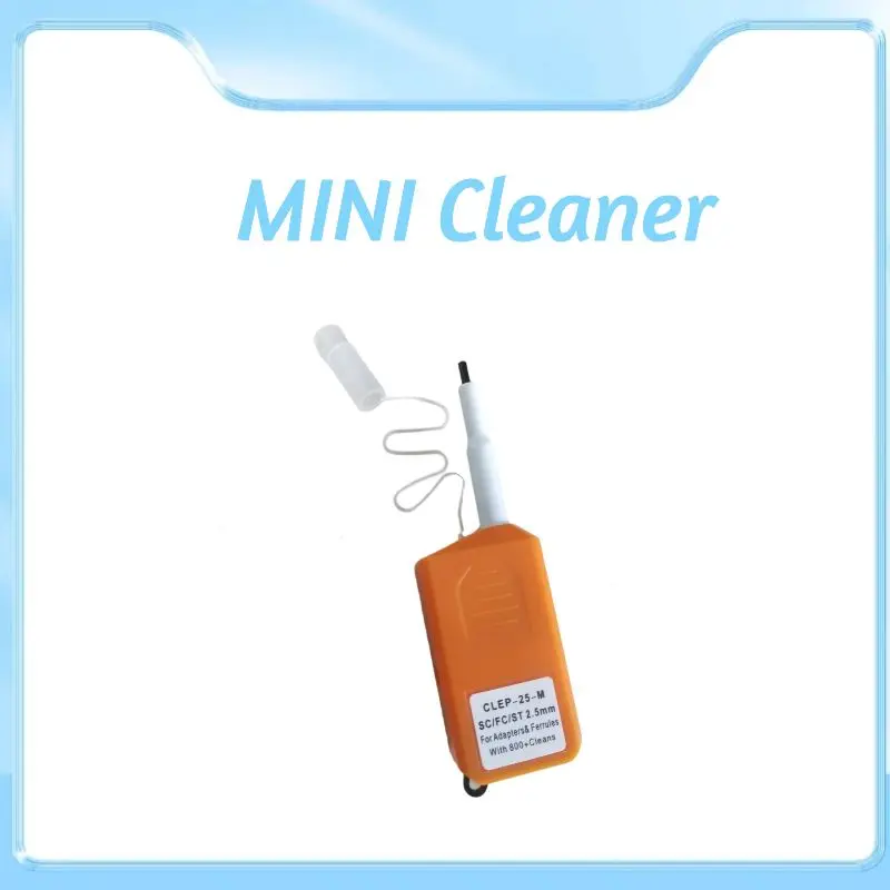 Mini Newest Fiber Optic Cleaner with One Click for 2.5mm SC /FC/ST /FC and 1.25mm LC Connectors Cleaning Pen FTTH