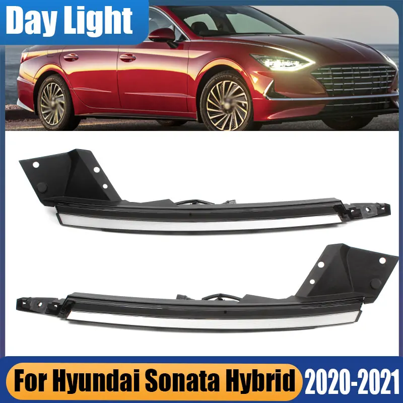 92270L1000 92280L1000 Daytime Running Light Signal Lamp For Hyundai Sonata Hybrid 2020-2021 Front Bumper Fog Lamp Width Light