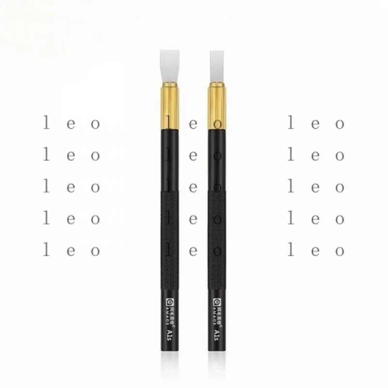 

GG 2Pcs/Set for AMAOE Solder Paste Blade Tin Paste Scraper BGA Stencil Spatula Tools