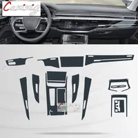 For Audi A8 D5 2018-2022 2023 Car Interior Center Console Transparent TPU Protective Film Anti-scratch Repair Accessories Refit