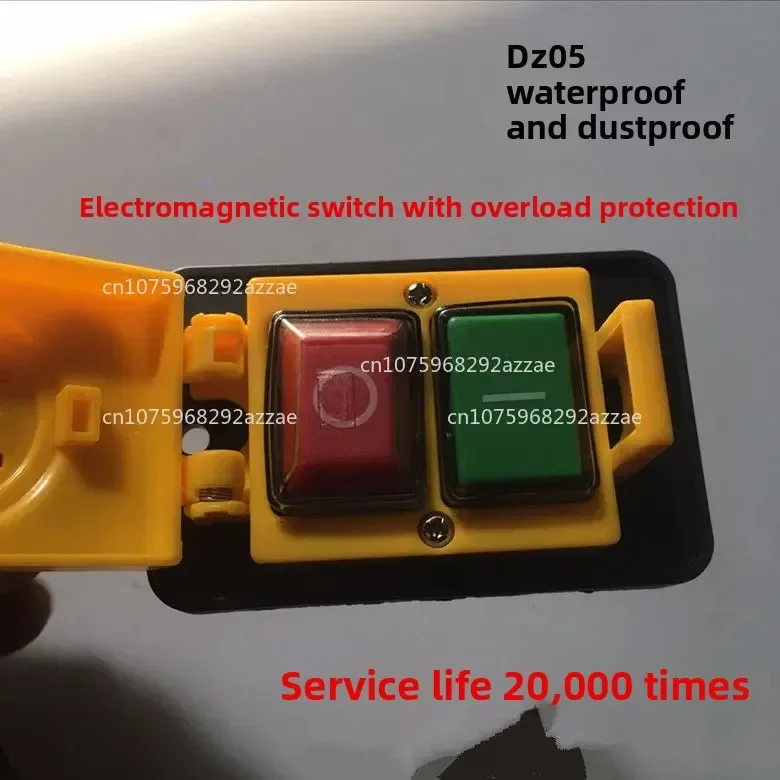 dz05-プッシュボタンスイッチ電磁スイッチ三相非常停止スイッチ防水-400v-10a