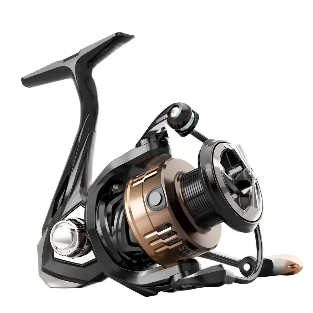 

Long Cast Spinning Wheel Sea Fishing Wheel 8+1 Bearing 5.2:1 Speed Ratio Fishing Reel Y410