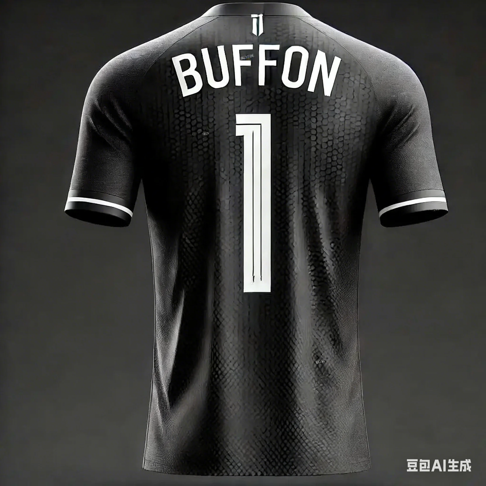 Nova Camisa de Futebol Italiana Buffon Masculina, Top de Treino Respirável de Manga Curta com Número, Camisa da Moda