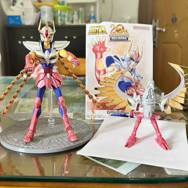 

Игрушка для подарка на день рождения Bandai 20 годовщины Ver Saint Seiya Myth Cloth Ex Shiryu Hyoga Shun Ikki