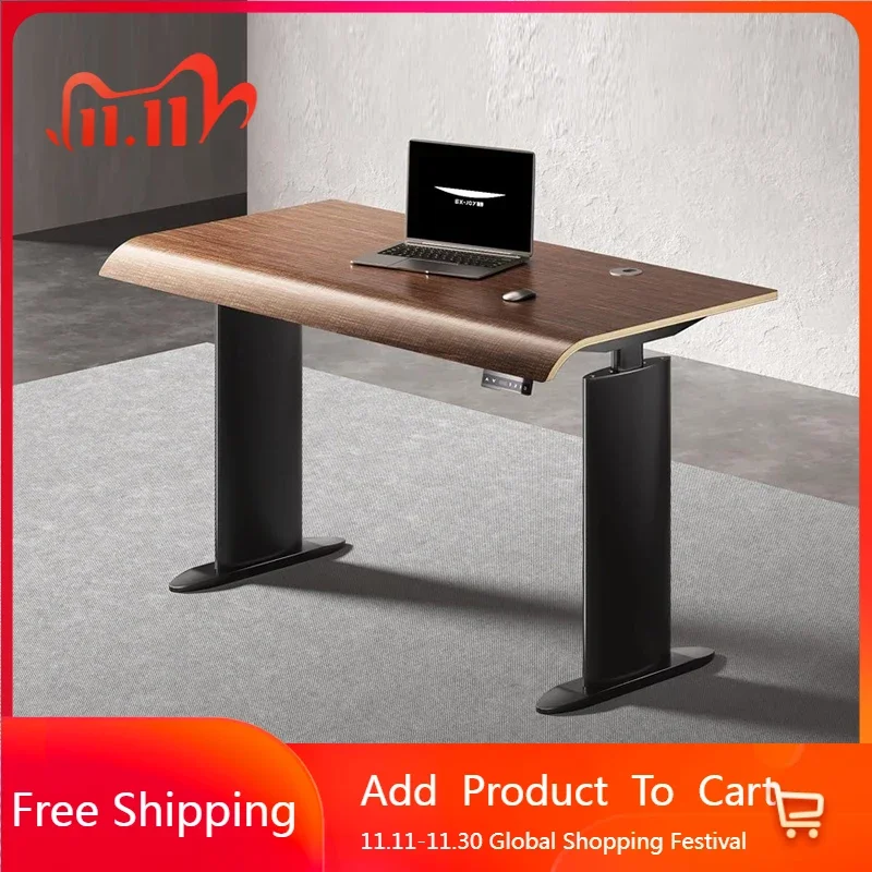 

Adjustable Height Standing Computer Desks Pc Office Console Coffee Table Notebook Reading Ergonomic Bureau Library Furniture