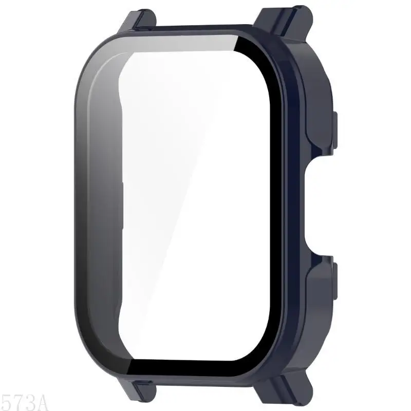 573A Легко подключить часы с обложкой усилий по интеллектуальным часам Защита ПК+стеклянная крышка Легко в использовании для 2