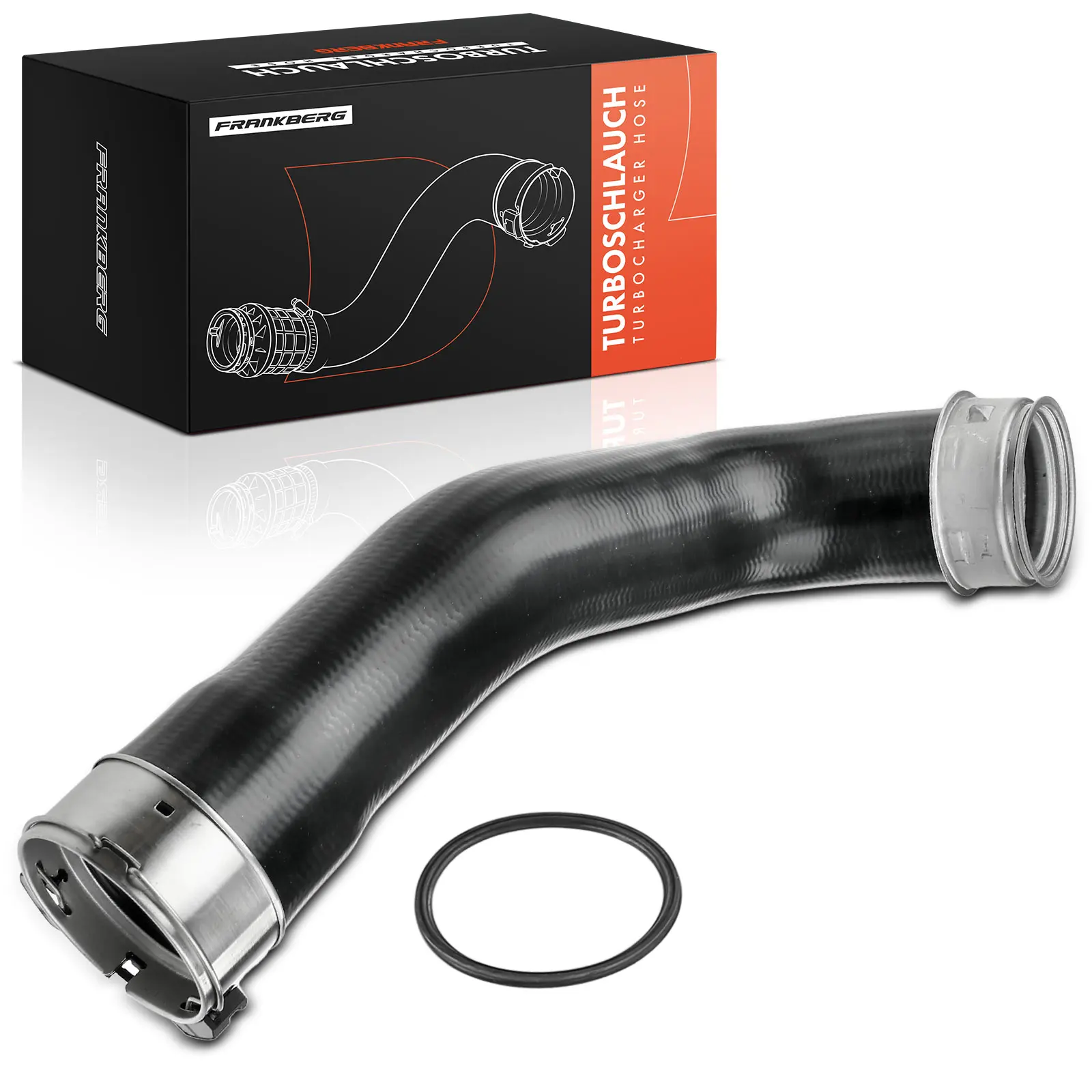 Frankberg 1x Tuyau de radiateur, tuyau turbo, refroidisseur d'air pour Mercedes-Benz X166 GL 350 W166 C292 X166 350D W166 ML350 1665280182