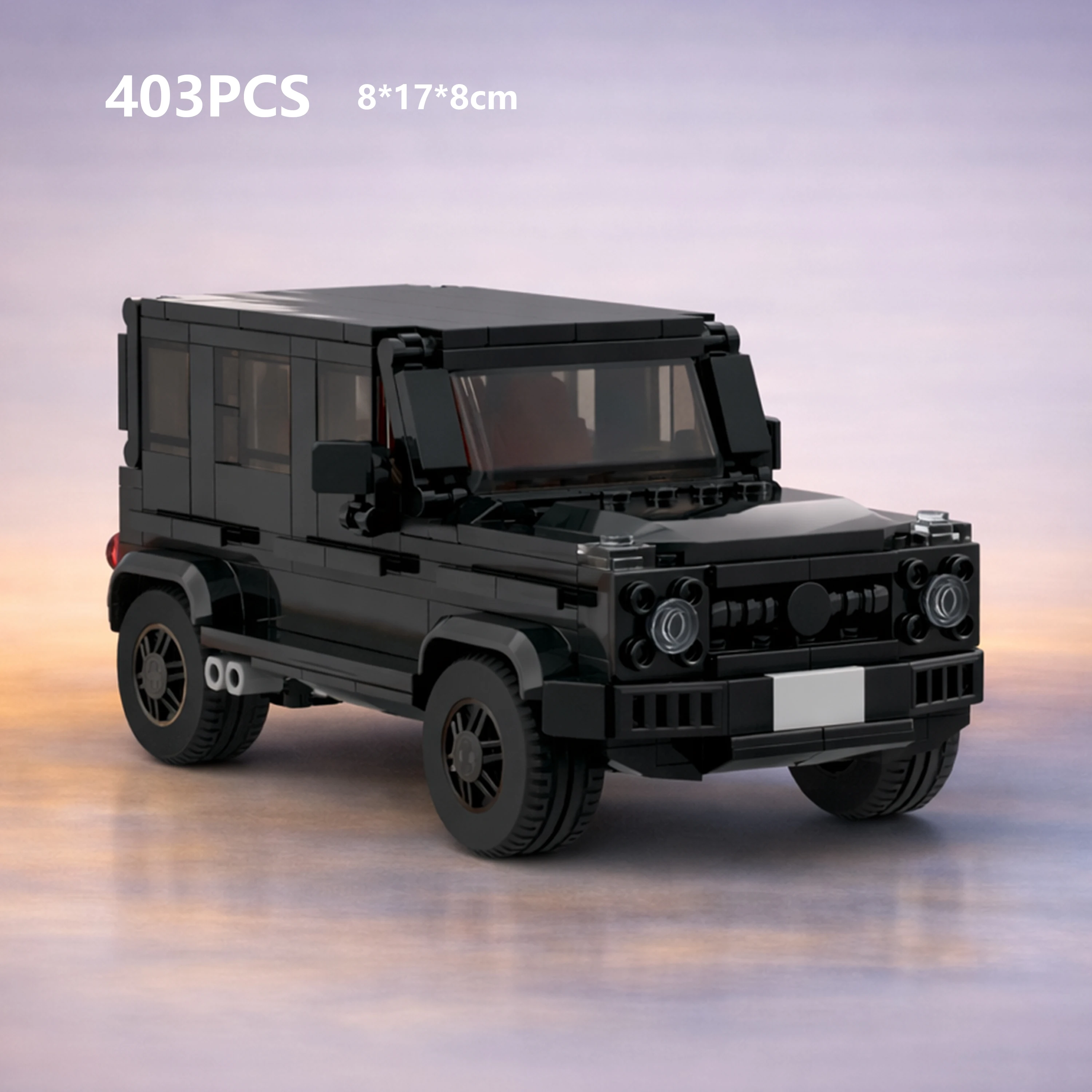 

MOC Classic G63 Style Speed Racing Car 8 Stud Wide Building Blocks Model Small Bricks Assembly Toy Gift Wholesale