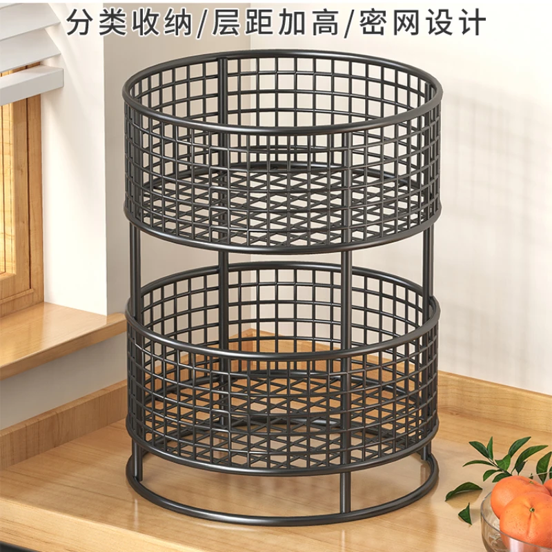 

/Garlic in the kitchen, wall hanging, basket storage box, countertop seasoning rack